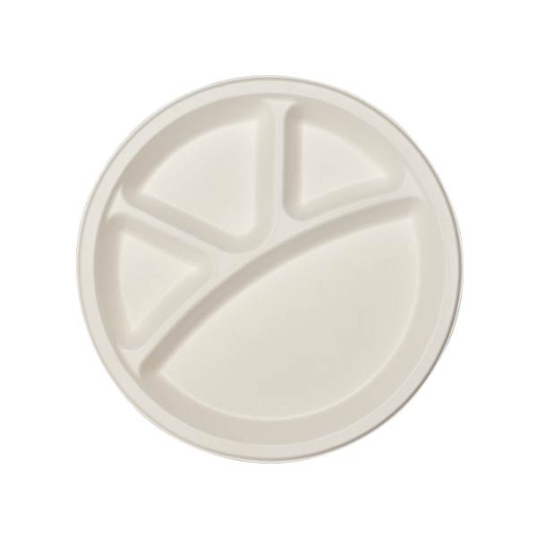 11 - 4 CP Round Compartment Plates