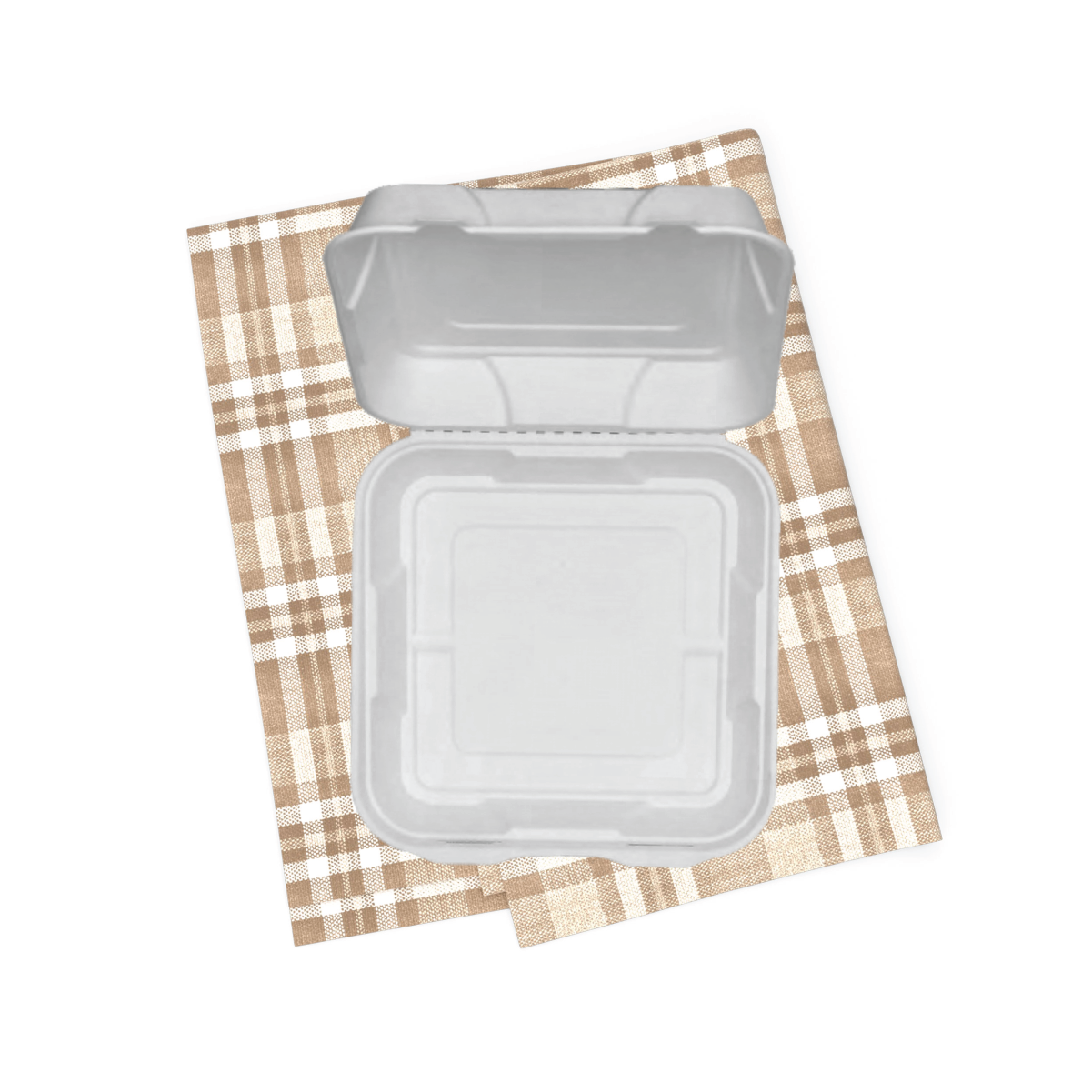 9x9 Disposable Clamshell
