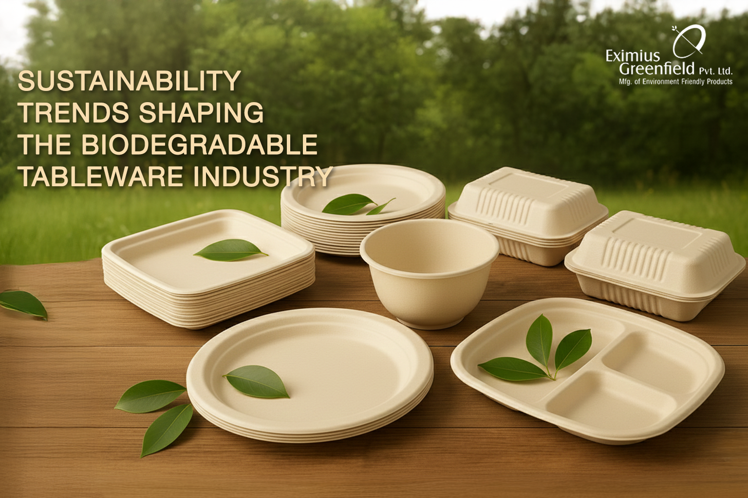 Sustainability Trends Shaping the Biodegradable Tableware Industry 
